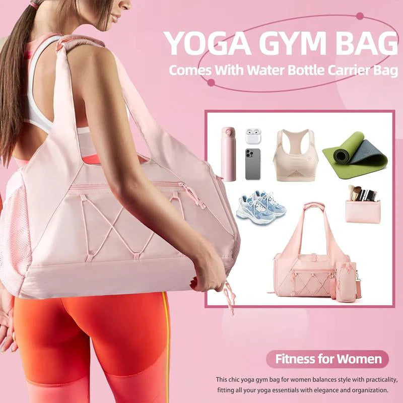 Yoga Mat Bag with Shoe Pocket.