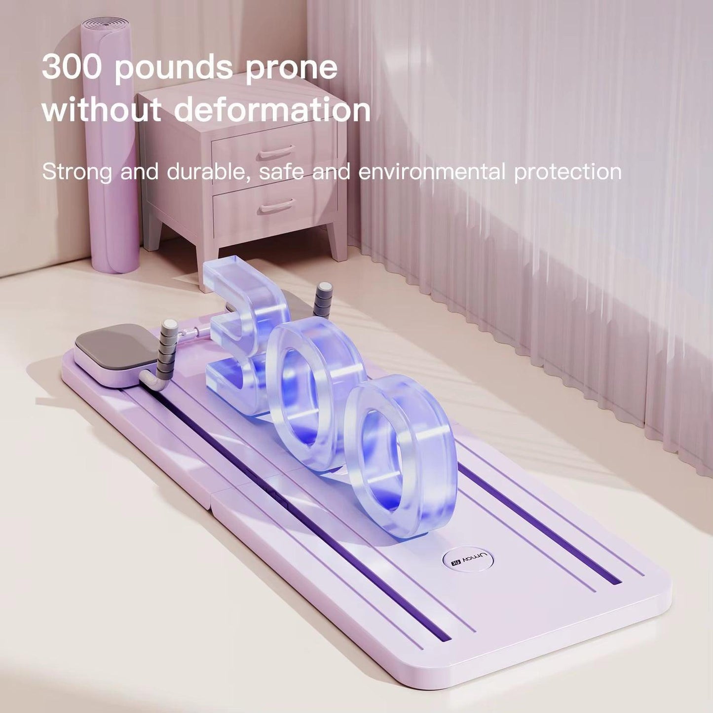 Umay Multifunctional Ab Exercise Board, Home Pilates Reformer for Abdominal and Core Strength Training.