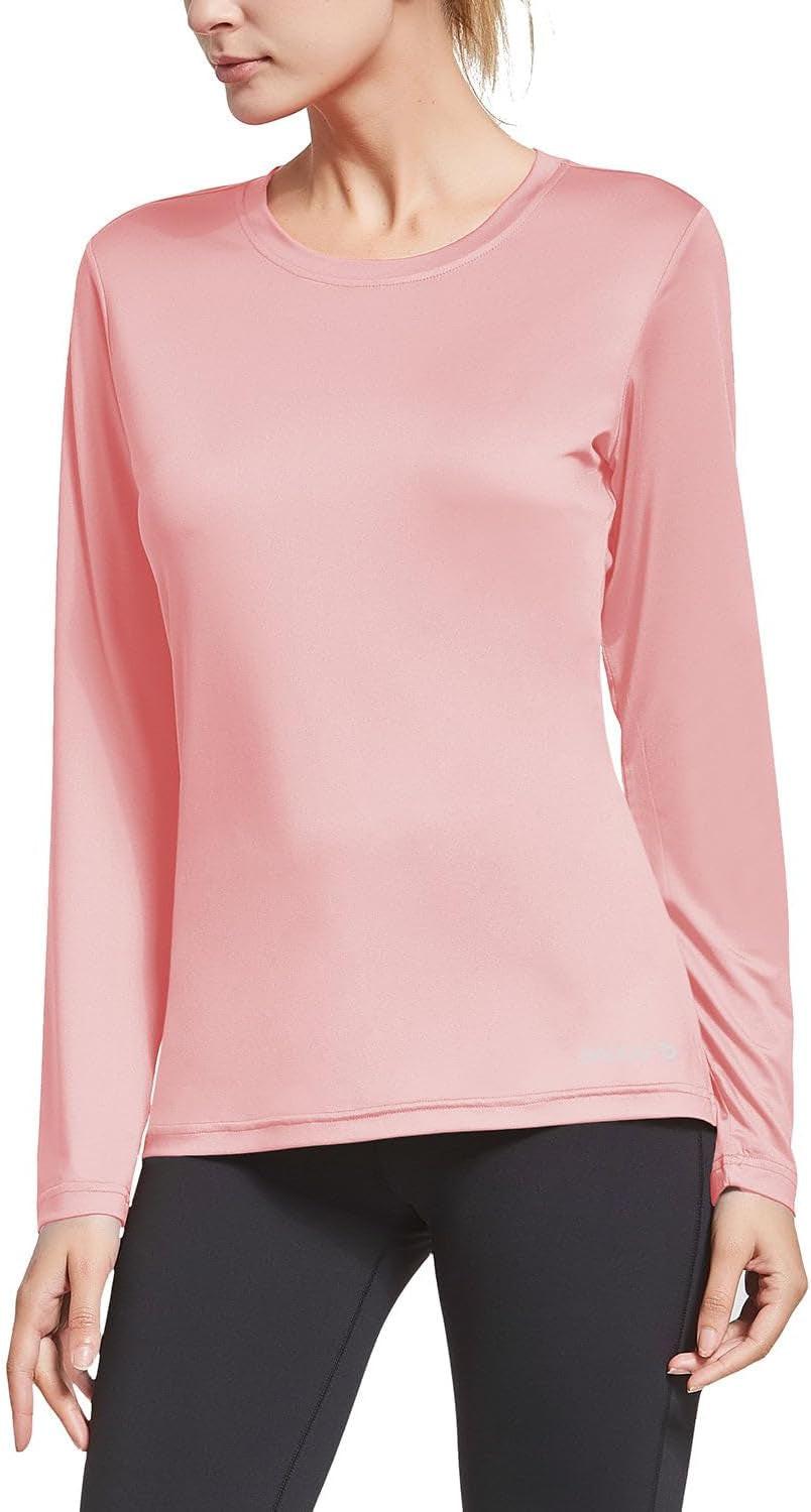 Long Sleeve Workout Tops for Women Running Athletic Shirts Active Quick Dry Lightweight Moisture Wicking.