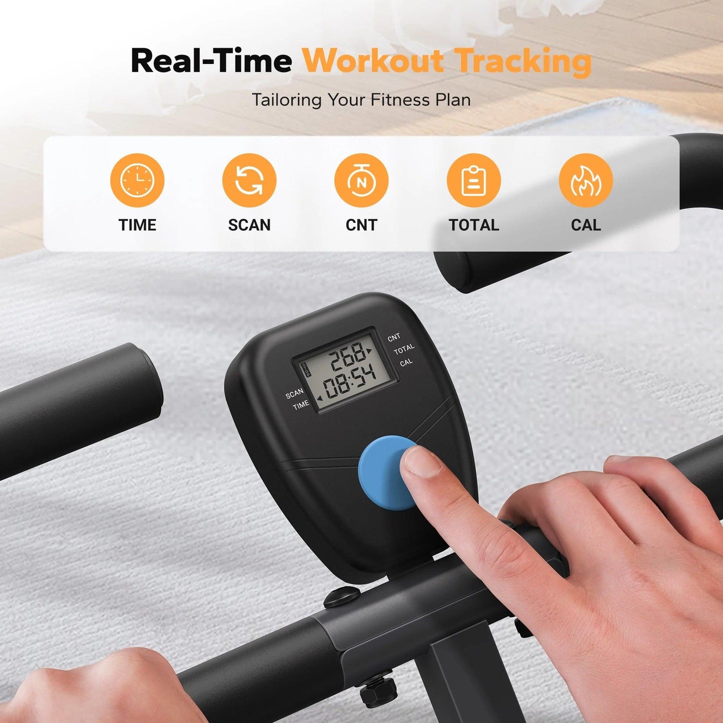 Squat Assist Trainer Foldable Glutes Leg Workout Machine with 3 Tension Bands, 350 Lbs.