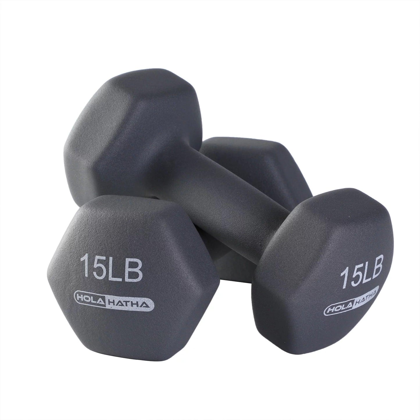 5, 10, and 15 Lb Neoprene Dumbbell Free Hand Weight Set & Rack.