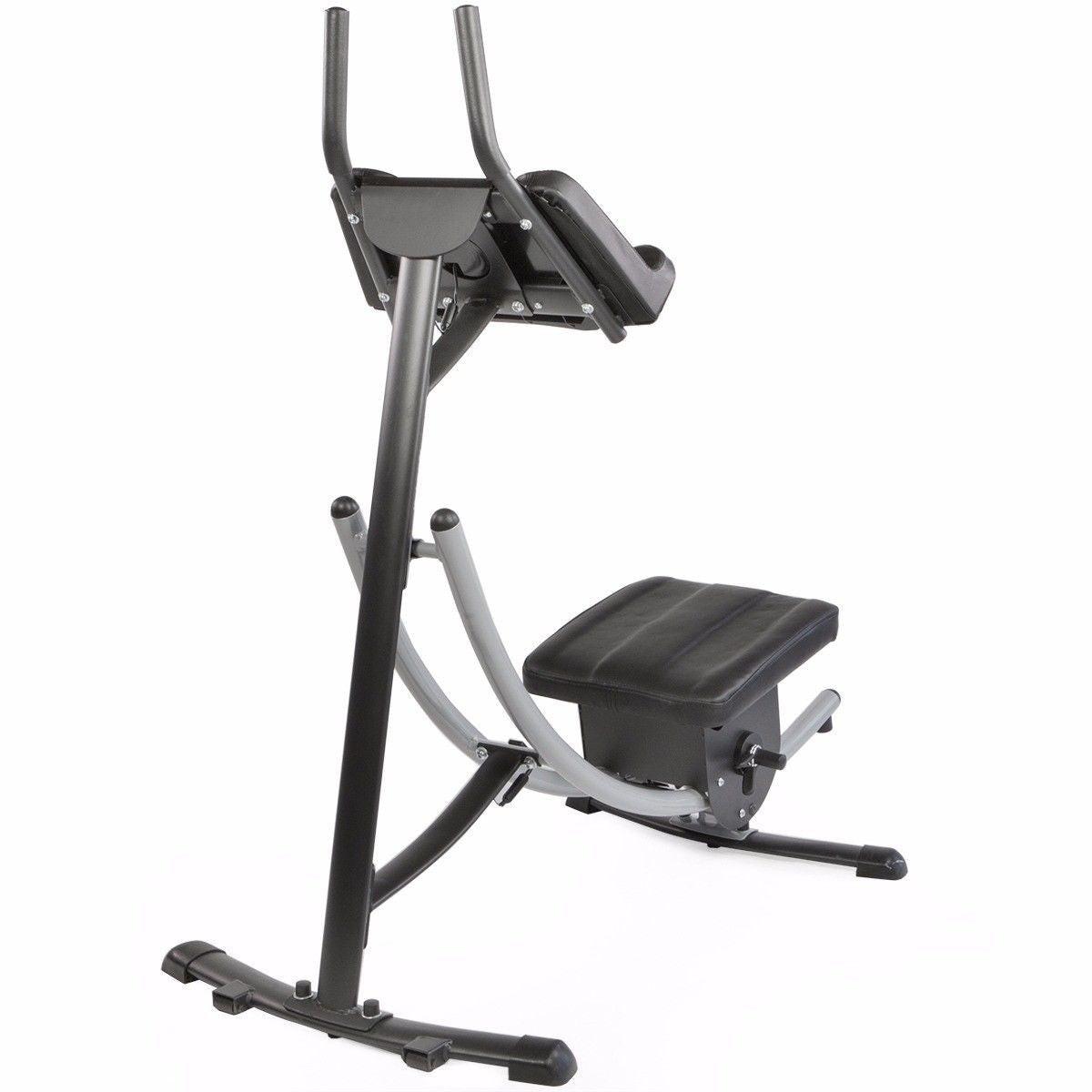 Ab Machine Coaster Abdominal Crunch Trainer for Home Gym Core Workout Equipment.