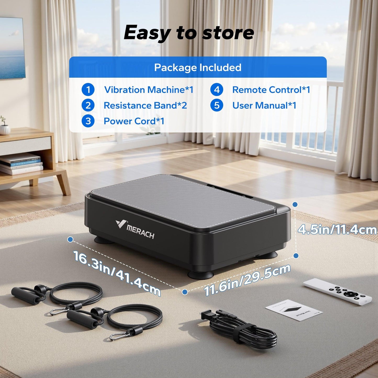Vibration Plate Exercise Machine Mini for Lymphatic Drainage Whole Body Shaker Weight Loss for Women Men Seniors.