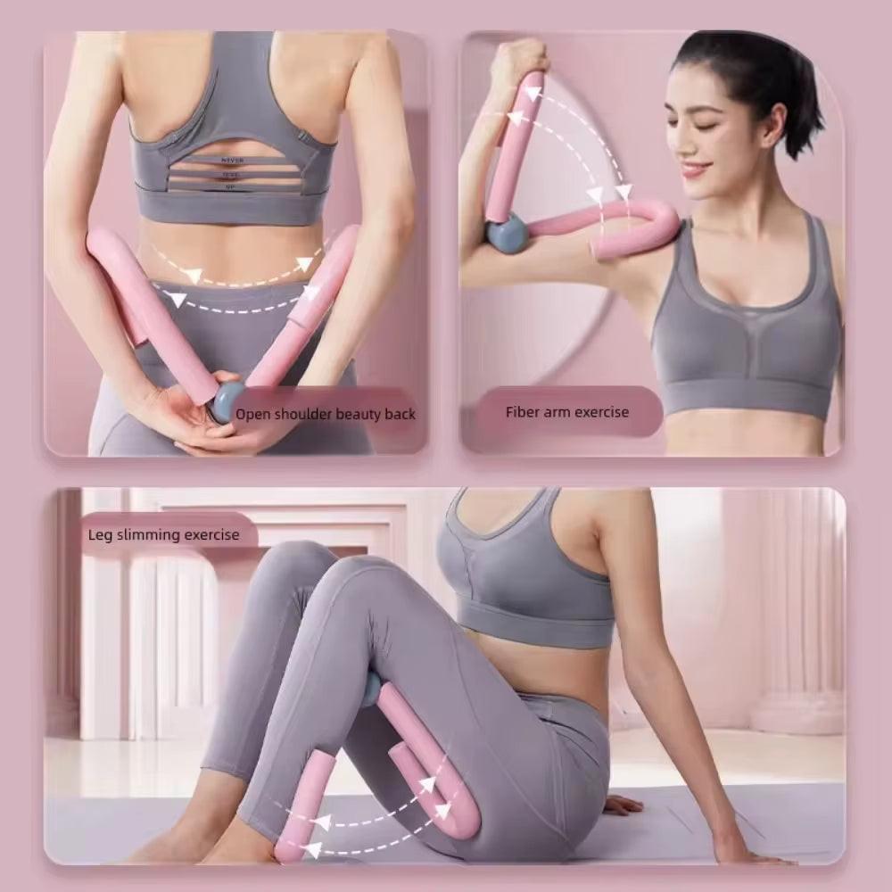Thigh Master Home Fitness Equipment Workout Equipment of Arms Inner Thigh Toners Master Trimmer Thin Body Leg Exercise Equipment.