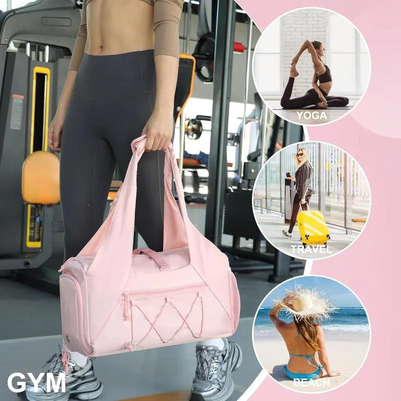 Yoga Mat Bag with Shoe Pocket.