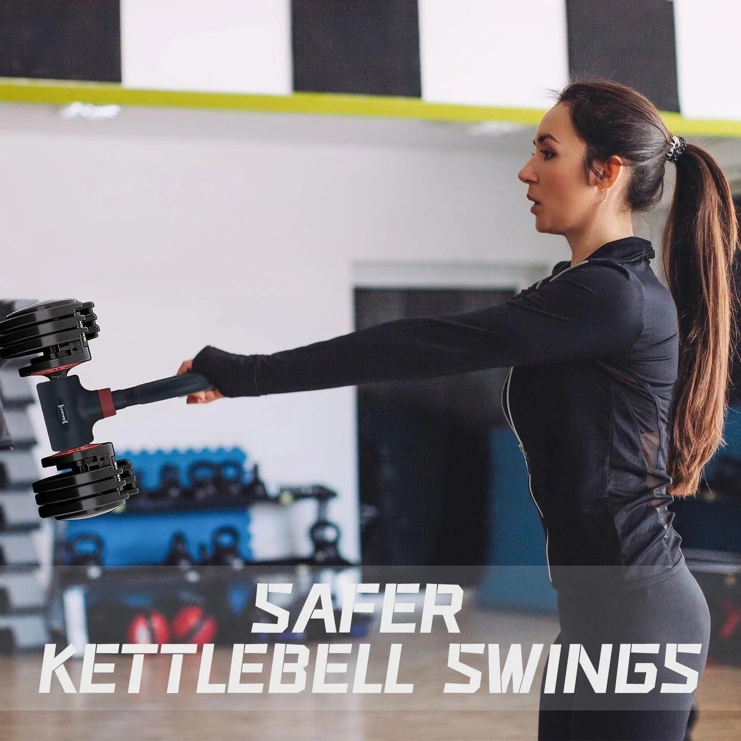 Barbell to Kettlebells Converter Adjustable 200 Lb.