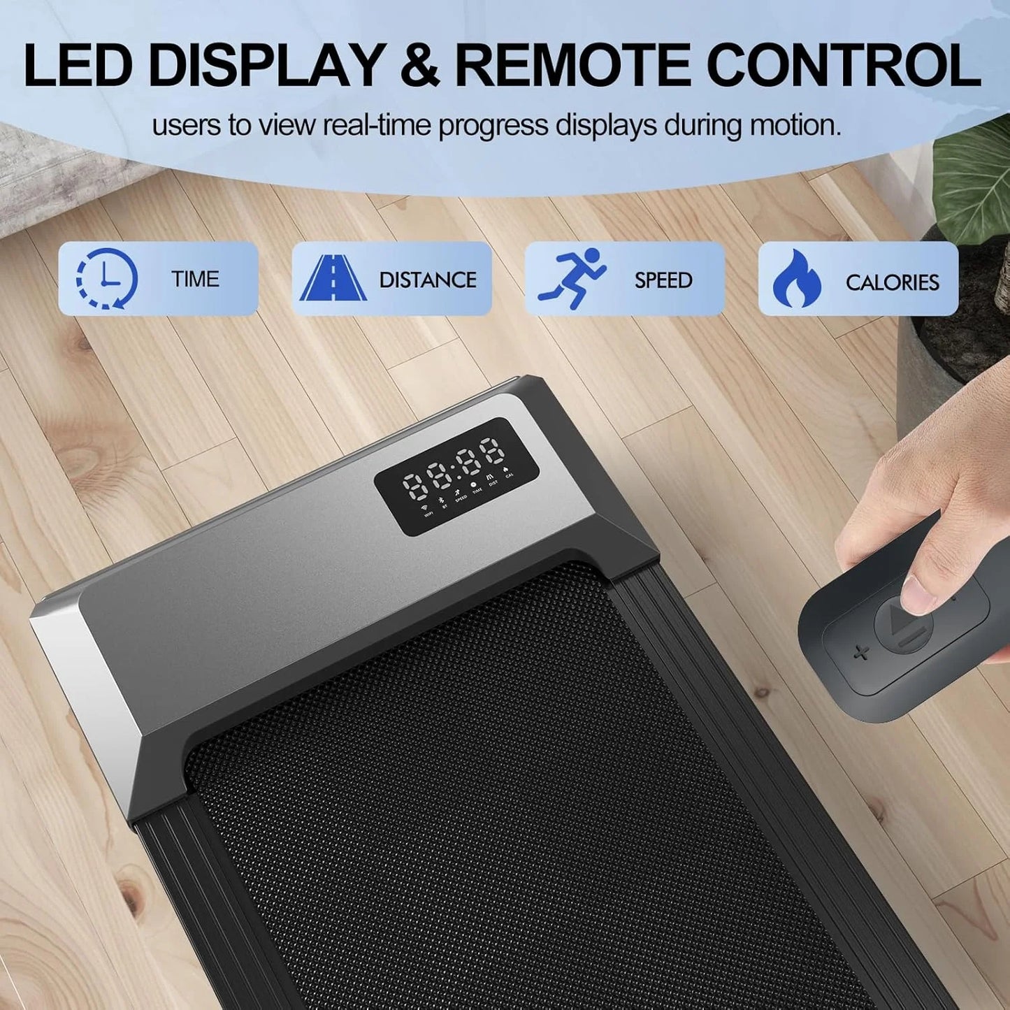 Walking Pad - Walking Treadmill under Desk Treadmill 2 in 1 for Home/Office.