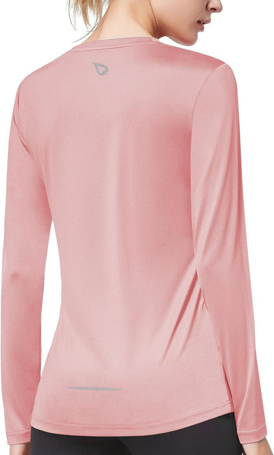 Long Sleeve Workout Tops for Women Running Athletic Shirts Active Quick Dry Lightweight Moisture Wicking.