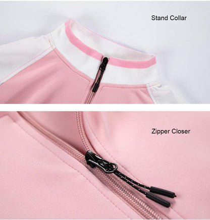Women'S Tracksuit 2 Piece Outfit Casual Long Sleeve Sweat Suit Sports Jogging Suits Set Pink S