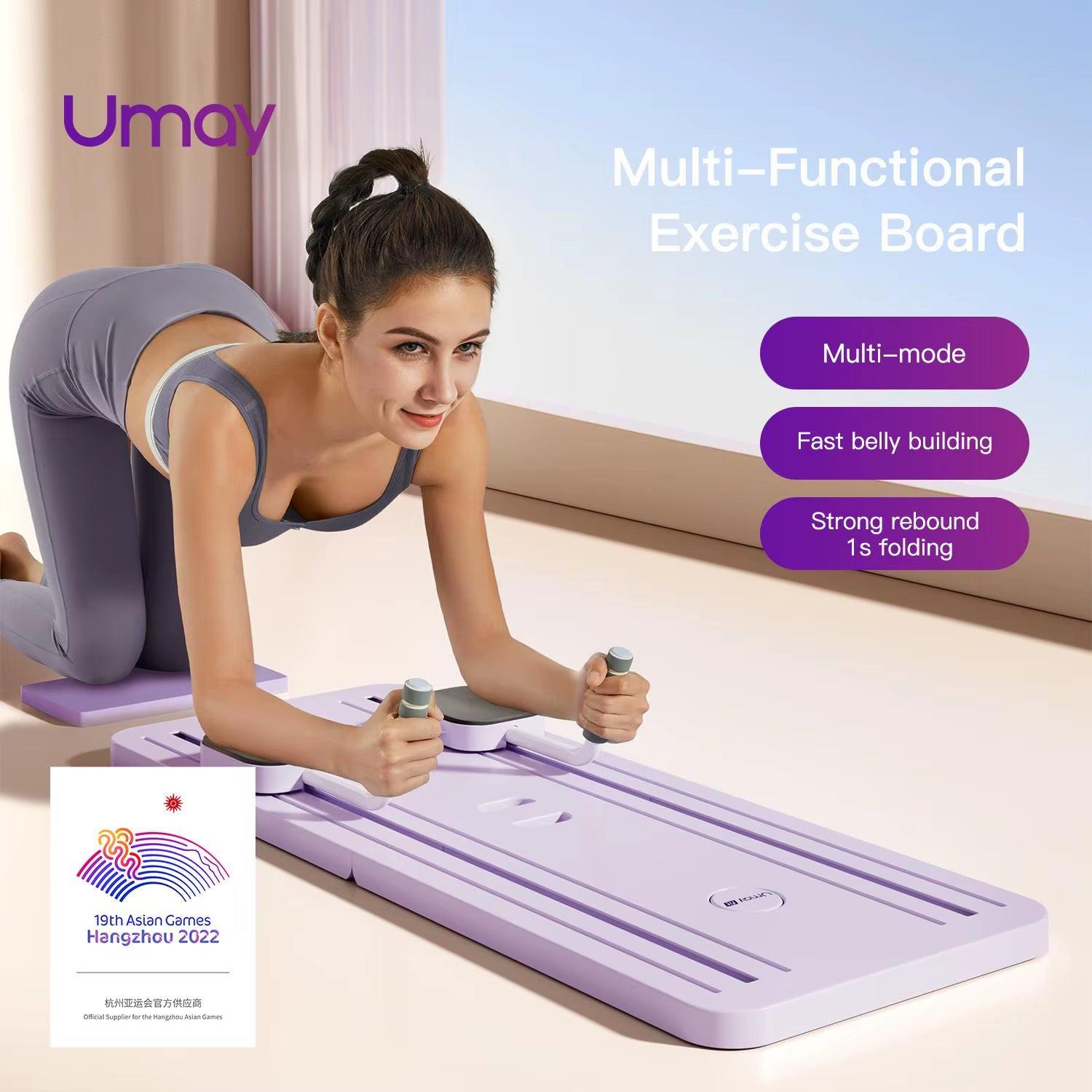 Umay Multifunctional Ab Exercise Board, Home Pilates Reformer for Abdominal and Core Strength Training.