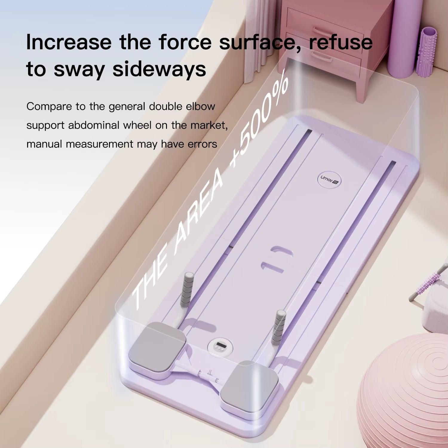 Umay Multifunctional Ab Exercise Board, Home Pilates Reformer for Abdominal and Core Strength Training.