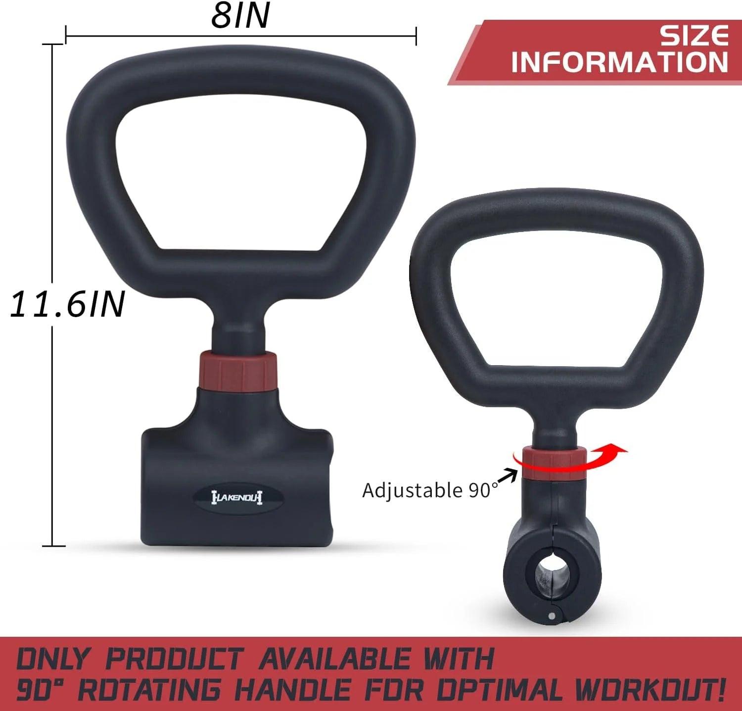 Barbell to Kettlebells Converter Adjustable 200 Lb.
